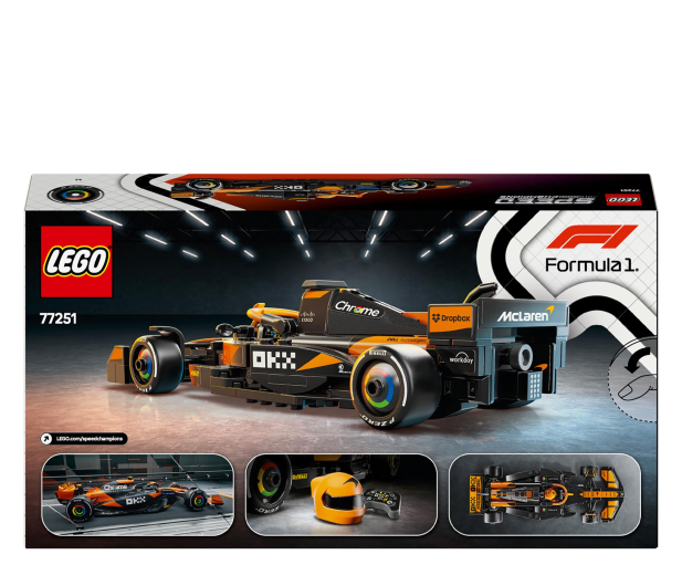 LEGO Speed Champions 77251 Bolid F1® McLaren Team MCL38 - 1308244 - zdjęcie 6